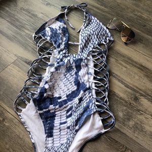 Snake Skin Zaful Bikini